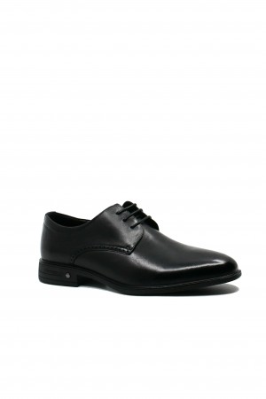 Pantofi eleganți Eldemas negri din piele naturala FNXF066-020