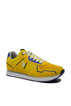 Pantofi sport bărbați galbeni, Nobil by US POLO ASSN