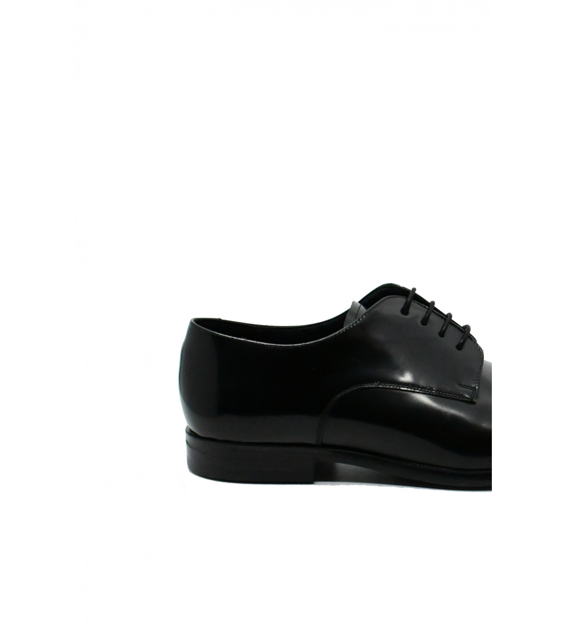 Blueprint Cook Immunity In Tempo - Pantofi eleganți pentru bărbați negru lucios din piele naturală