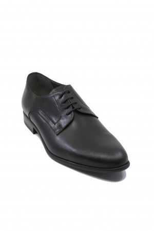Pantofi negri Oxford din piele naturală de vită